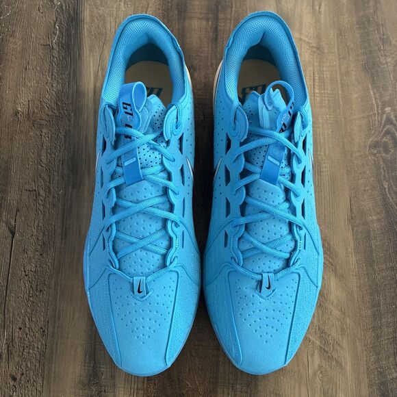 Nike Air Zoom GT Cut 3 Blue Fury Black Men Size 17 Basketball Shoes DV2913-404 main image 5